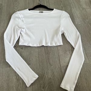 asos crop long sleeve